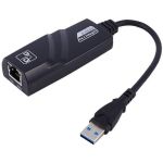 4XEM USB 3.0 To Gigabit Ethernet Adapter - USB - 1 Port(s) - 1 x Network (RJ-45) - Twisted Pair - 10/100/1000Base-T - Portable