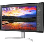 LG 32UN650-W 31.5in 4K UHD LED LCD Monitor - 16:9 - Black  Silver - 32in Class - In-plane Switching (IPS) Technology - 3840 x 2160 - 1.07 Billion Colors - FreeSync - 350 Nit - 5 ms - HD