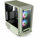 Thermaltake CA-1Z3-00MEWN-00 Ceres 350 MX MatchaGreen Mid Tower Chassis Tempered Glass Mesh SPCC Mini ITX/Micro ATX/ATX/EATX