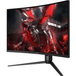 MSI Optix G271CQP E2 27in WQHD Curved Screen Gaming LCD Monitor - 16:9 - Metallic Black - 27in Class - Vertical Alignment (VA) - 2560 x 1440 - 1.07 Billion Colors - FreeSync Premium - 2