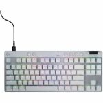 Logitech 920-013132 G PRO X TKL RAPID TenkeylessWired Gaming Keyboard With Magnetic Analog Switches Rapid Trigger Mode