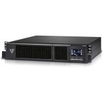 V7 UPS 1500VA Rack Mount 2U US - 2U Rack-mountable - 4 Hour Recharge - 4.50 Minute Stand-by - 120 V AC Input - USB - 8