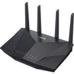 ASUS RT-AX5400 AX5400 Wireless Dual-Band Gigabit Router Wi-Fi 6 (802.11ax) 2.4/5GHz 4x RJ45 LAN 1x RJ45 WAN USB-A 3.2 Gen 1