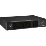 V7 On-Line UPS2URM3000DC-NC-1N 3000VA Rack-mountable UPS - 2U Rack-mountable - 3 Hour Recharge - 2.60 Minute Stand-by - 120 V AC Input - 100 V AC  110 V AC  115 V AC  120 V AC  127 V AC