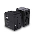 Mcdodo CH-4120 2.1A Fast Charging Universal Travel Adapter Black