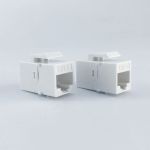 Keystone Cat6 Coupler Female to Female White