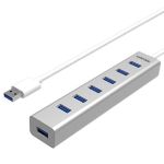 Unitek Y-3090 USB 3.0 7-Port Aluminum Hub Space Gray