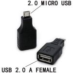 USB Adapter A Female to Micro USB Male (OTG)