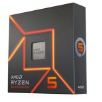 AMD Ryzen 5 7600X Desktop Processor without Cooler 6 Cores 12 Threads 4.7GHz Base Clock 5.3GHz Max Turbo 105W TDP AMD Radeon