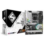 ASRock B650E STEEL LEGEND WIFI ATX Motherboard AMD B650E Chipset Socket AM5 4x DDR5 DIMM Slots Max 128GB 3x M.2 Slots