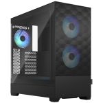 Fractal Design FD-C-POR1A-06 Pop Air RGB BlackMid Tower Computer Case Clear Tempered Glass Panel