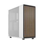 Fractal Design FD-C-NOR1C-03 North Mid-Tower ATX Case 1x USB-C 3.1 Gen 2 2x USB 3.0 1x Audio & Mic Mesh Panel White