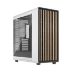 Fractal Design FD-C-NOR1X-04 North XL Mid-TowerCase with Tempered Glass Side Panel Chalk White 1x USB-C 2x USB-A 1x 3.5mm In