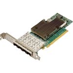 HPE Broadcom BCM57504 Ethernet 10/25Gb 4-port SFP28 Adapter for HPE - PCI Express 4.0 x16 - 4 Port(s) - Optical Fiber - SFP28 - Standup