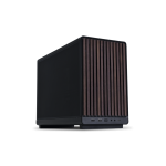 Lian Li A3-MATX-WD BLACK 26.3L micro form factor chassis Black wood front panel Supports up to 360 radiator and 10 x 120mm fans