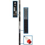 Tripp Lite by Eaton 11.5kW 208-240V 3PH Monitored PDU - LX Interface  Gigabit  48 Outlets  IEC 309 16/20A Red 360-415V Input  LCD  1.8 m Cord  0U 1.8 m Height  TAA - Monitored - IEC 603