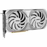 MSI G407TV2XW12C GeForce RTX 4070 TI VENTUS 2X Graphics Card White 12GB GDDR6X