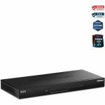 TRENDnet 16-Port Unmanaged 2.5G Desktop Network Ethernet Switch  TEG-S3160  16 x 2.5Gb RJ-45 Ports  80Gbps Switching Capacity  NDAA TAA Compliant  Lifetime Protection  Black - 16 Ports