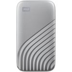 WD WDBAGF0020BSL-WESN 2TB My Passport SSD Portable External Solid State Drive Silver Sturdy and Blazing Fast Password