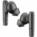 Poly Voyager Free 60+ UC Earset - Google Assistant  Siri - Stereo - True Wireless - Bluetooth - 98.4 ft - 20 Hz - 20 kHz - Earbud - Binaural - In-ear - Carbon Black