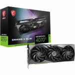 MSI G407TGXS12 GeForce RTX 4070 Ti GAMING X SLIM Graphics Card 12GB of GDDR6X VRAM PCIe 4.0 x16