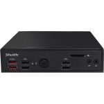 Shuttle DS10U3 XPC Slim Mini Fanless Barebone PC i3 8145U 2.1 GHz ULV RAM 0 GB UHD Graphics 620 GigE WLAN: Bluetooth 4.0