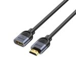 Unitek C11091AGY01-2M 8K60Hz HDMI Male to Female Extension Cable 2M(6.6ft) Black