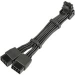 16AWG 600W 12VHPWR PCIE 5.0 2x8 Pin to 16 Pin 12+4Pin 90 Degree Sleeved Extension Cable 
 for Graphic Card GPU 12+4pin