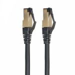 Cat 8 S/FTP Dual Shielded RJ45 Ethernet Cable  40Gbps 2M 6.6ft Black