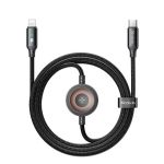 Mcdodo CA-5680 2-in-1 36W Type C to  Lightning + Apple Watch Wireless Charge Cable 5ft Black