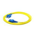 2M(6.56')Yellow Fiber Patch Cord SC/UPC-SC/UPC Duplex Singlemode 9/125