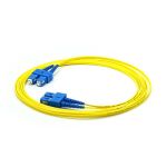 3M(9.84')Yellow Fiber Patch Cord SC/UPC-SC/UPC Duplex Singlemode 9/125