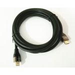 HDMI 2.1V M/M Gold-plated connector 28AWG 10ftBlackBare Copper Support HDR UHD 8K@60Hz 48Gbps