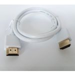 HDMI2.0 A Male to A Male Cable 3' White Supports4K@60Hz  resolution