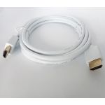 HDMI2.0 A Male to A Male Cable 6' White Supports4K@ 60Hz  Resolution