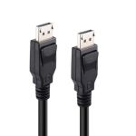 Displayport 1.4 Male/Male Cable 20' Black 28AWGSupports 8K@60Hz Dymanic HDR