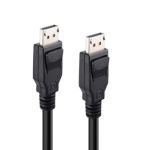 Displayport 1.4 Male/Male Cable 10' Black 28AWGSupports 8K@60Hz Dymanic HDR