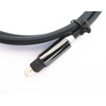 Toslink Cable 3.3ft Gold Plated BlackDigital Optical Cable