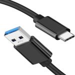 USB3.0 A/M to USB-C/M Cable 6.6' 2M Black