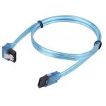 SATAII Cable Straight to Right Angle 24in w/ Metal Latch