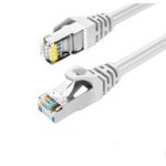 STP Cat6a Patch 26AWG Cable 10 Gigabit RJ45  5' White