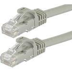 CAT5e Straight Patch 350MHz Network Cable 1'  Grey 