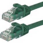 CAT6 Straight Patch 550MHz UTP 24AWG Cable 2ft Green