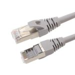 Cat7 Shielded Patch 28AWG Cable 1' Grey