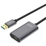 Unitek Y-3004 USB 3.0 Extension Cable 5M(16.4') Space Grey+BlackAluminum Shell