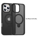 iPhone 16 Pro Max Glitzo Magnetic Case Black