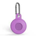 Silicone Protective Case for AirTags Purple