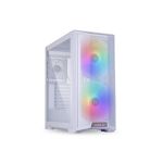 Lian-Li LANCOOL 215 X WHITE Mid-Tower Case E-ATX ATX mATX Mini-ITX Temepered Glass Side Panel 2x 200mm ARGB Fans 1x 120mm