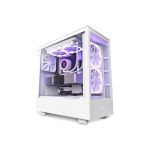 NZXT CC-H51EW-01 H5 Elite Mid-Tower Case ATX/Micro ATX/Mini ITX 7x Full Height Slots 1x USB-A 1x USB-C 1x 3.5mm