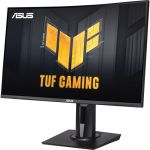 TUF VG27VQM 27in Full HD Curved Screen LED Gaming LCD Monitor - 16:9 - 27in Class - Vertical Alignment (VA) - 1920 x 1080 - 16.7 Million Colors - FreeSync Premium - 350 Nit - 1 ms - 240